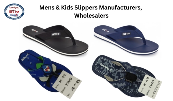 >Mens & Kids Slippers
